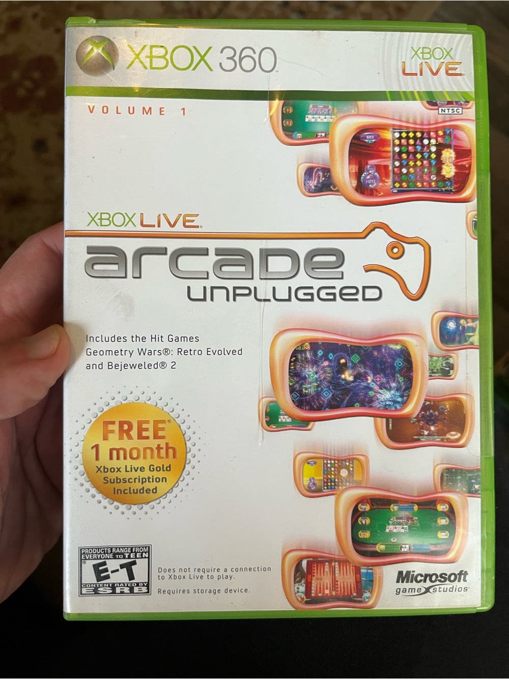 Xbox Live Arcade Unplugged Volume 1 (2006) Microsoft Xbox 360 Compilation Game C